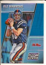 2016 Panini Prizm Collegiate Draft Picks Prizms Blue #37 Eli Manning