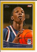 2009 Topps Gold #318 Hasheem Thabeet