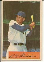 1954 Bowman Base Set #82 Bill Goodman