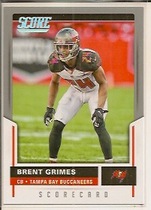 2017 Score Scorecard #235 Brent Grimes