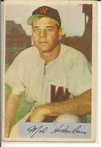 1954 Bowman Base Set #120 Mel Hoderlein