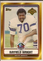 2006 Topps Hall of Fame Tribute #RWR Rayfield Wright