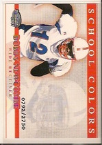 2001 Pacific Invincible School Colors #27 Bobby Newcombe