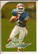 2004 Ultra Gold Medallion #10 Travis Henry