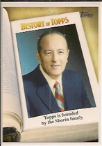 2011 Topps History of Topps #HOT-1 Topps Is Founded By The Shorin Fami