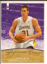 2007 Fleer Hot Prospects Supreme Court #21 Chris Mihm