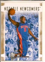 2007 Fleer Hot Prospects Notable Newcomers #8 Rodney Stuckey