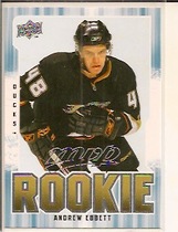 2008 Upper Deck MVP #358 Andrew Ebbett