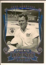 2006 Press Pass Legends Blue #B11 Fred Lorenzen