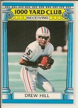1987 Topps 1000 Yard Club #16 Drew Hill