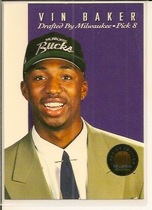 1993 SkyBox Premium Draft Picks #DP8 Vin Baker