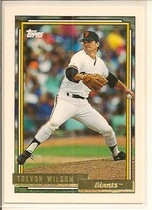 1992 Topps Gold #204 Trevor Wilson