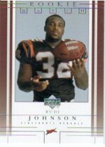 2001 Upper Deck Base Set #249 Rudi Johnson