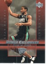 2003 Upper Deck Rookie Exclusives #16 Dahntay Jones