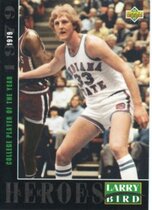 1992 Upper Deck Basketball Heroes Larry Bird #19 Larry Bird