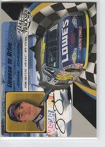 2002 Press Pass Trackside License to Drive #15 Jimmie Johnson