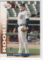 2002 Leaf Base Set #182 Michael Rivera