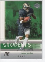 2002 Upper Deck Honor Roll Students of the Game RBs #SGR-8 Lamar Gordon