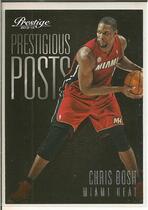 2013 Panini Prestige Prestigious Posts #2 Chris Bosh
