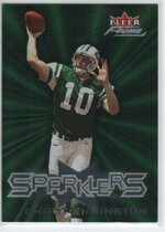2000 Fleer Focus Sparklers #1S Chad Pennington
