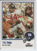 2002 Fleer Throwbacks #3 Y.A. Tittle
