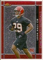 2007 Finest Base Set #145 Leon Hall