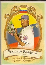 2009 Topps Allen & Ginter National Pride #NP14 Fransisco Rodriguez