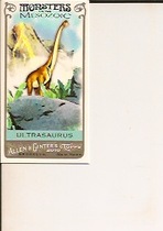 2010 Topps Allen & Ginter Mini Monsters of the Mesozoic #MM16 Ultrasaurus