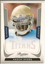 2011 Panini Prestige #205 Akeem Ayers