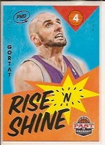 2012 Panini Past and Present Rise N Shine #80 Marcin Gortat