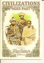 2013 Topps Allen and Ginter Civilizations of the Past #CAP-SWA Swahili