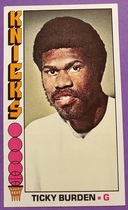 1976 Topps Base Set #51 Ticky Burden