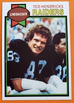 1979 Topps Base Set #345 Ted Hendricks