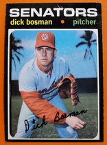 1971 Topps Base Set #60 Dick Bosman