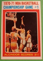 1971 Topps Base Set #133 Championship Game 1