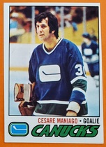1977 Topps Base Set #23 Cesare Maniago