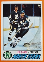 1977 Topps Base Set #36 Lou Nanne