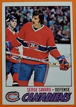 1977 Topps Base Set #45 Serge Savard