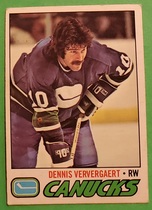 1977 O-Pee-Chee OPC Base Set #56 Dennis Ververgaert