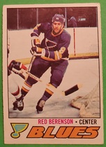 1977 O-Pee-Chee OPC Base Set #107 Red Berenson