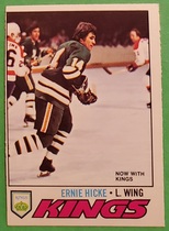 1977 O-Pee-Chee OPC Base Set #132 Ernie Hicks