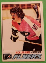 1977 O-Pee-Chee OPC Base Set #152 Rick Lapointe