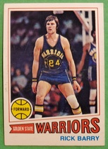 1977 Topps Base Set (White Stock Back) #130 Rick Barry