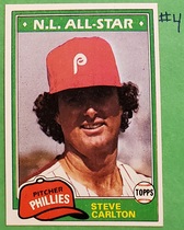 1981 Topps Base Set #630 Steve Carlton