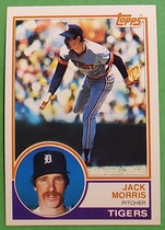 1983 Topps Base Set #65 Jack Morris