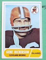 1968 Topps Base Set #76 Gene Hickerson