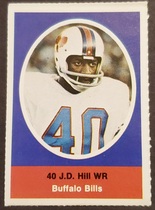 1972 Sunoco Stamps #49 J.D. Hill