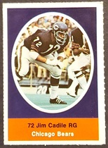 1972 Sunoco Stamps #77 Jim Cadile