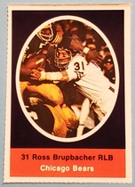 1972 Sunoco Stamps #91 Ross Brupbacher