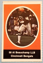 1972 Sunoco Stamps #113 Al Beauchamp